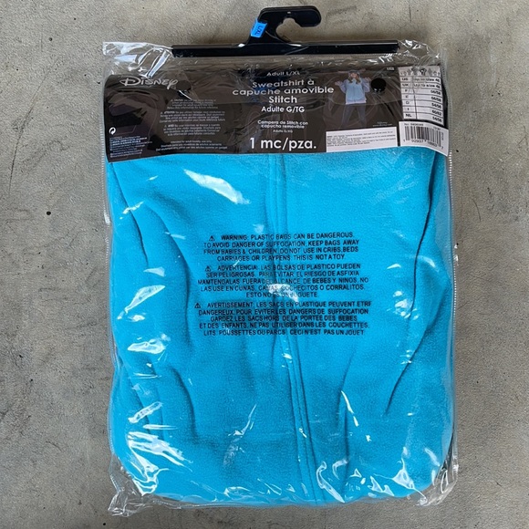 Stitch Hoodie Adult Costume! New! - Picture 4 of 8